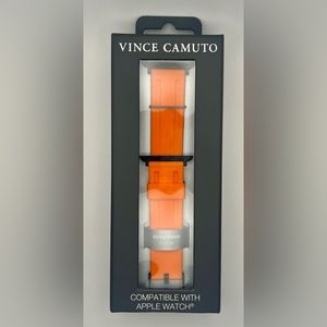 VINCE CAMUTO ORANGE APPLE WATCH BAND BRAND NEW NWT